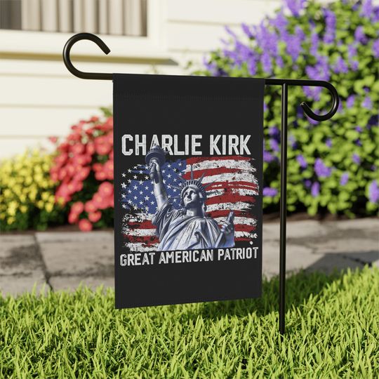Charlie Kirk Great American Patriot Flag, Charlie Kirk Memorial, Freedom Flag, Rest In Peace, Justice For Charlie Kirk, Stand With Charlie
