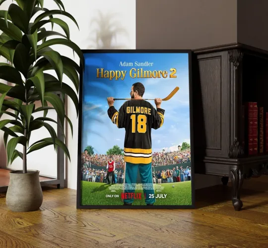 Happy Gilmore 2 Movie Poster 2025 Wall Art