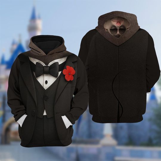 Discover Disney Zootopia 2 3D Hoodie T-Shirt, Mr. Big All Over Print Shirt, Disney Costume Sweatshirt, Mr. Big Cartoon Cosplay Costume Hoodie