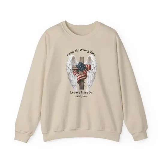 Discover Legacy Lives On Crewneck Sweatshirt - prove me wrong tour