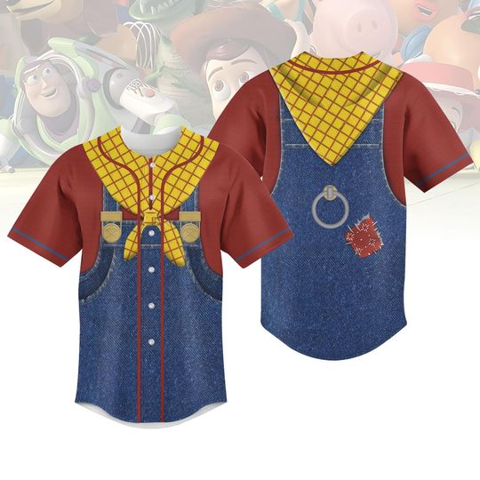 Discover Stinky Pete Costume Baseball Jersey, Toy Story Cosplay Outfit, Prospector Costume Jersey, Disneybound Baseball Shirt, Halloween Gift