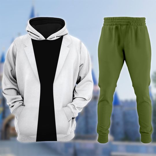Disney Heinz Doofenshmirtz 3D Hoodie Joggers Set, Phineas and Ferb Sweatshirt, Heinz Cartoon Costume Hoodie