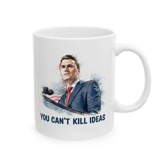 Charlie Kirk Coffee Mug America First Patriot Gift - 11oz 15oz