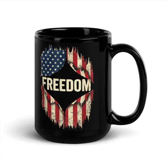 Charlie Kirk Mug,11oz or 15oz,gift Cup,Freedom Charlie Kirk,Ceramic Coffee Cup,