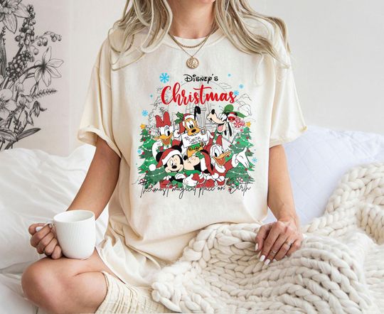 Discover Mickeys Very Merry Christmas Party 2024 Shirt, Walt Disneyworld Christmas Shirt, Magic Kingdom Christmas Shirt, Wdw Christmas Gift