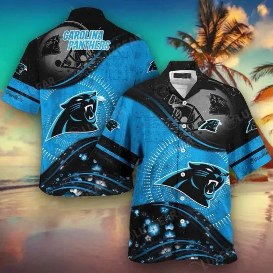 Discover Carolina Football Storm Surge Hawaiian Shirt , Gift for Fan