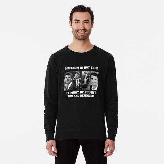 Freedom Meme Political Commentary Lightweight Sweatshirt