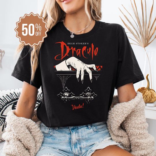 Discover Bram Stoker's Dracula Shirt: Gothic Horror Movie Tee