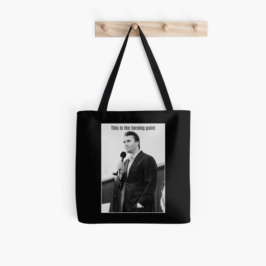 Charlie Kirk - This is the turning point Tote Bag
