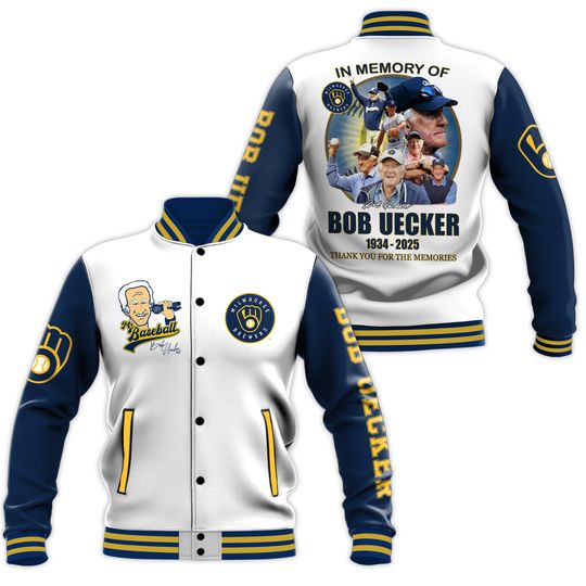 Bob Uecker 1934 - 2025  Baseball Jacket