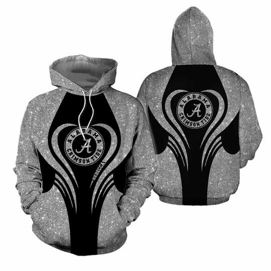 Personalized Crimson Tide Hoodie Leggings, Albm Game Day Football 3D Hoodie Leggings, Champions Football 3D Hoodie Leggings