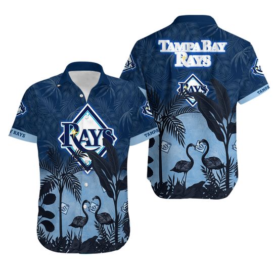 Tampa Bay Rays Flamingo Tropical Hawaiian Shirt