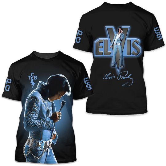 Elvis Presley hot t-shirt 3D 2025