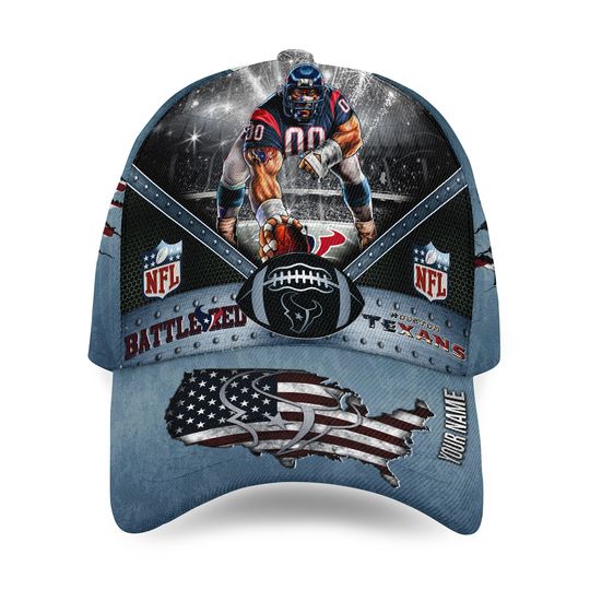 Houstons Team Texans 4th Of July Baseball Cap, Hot Gift For Men and Women