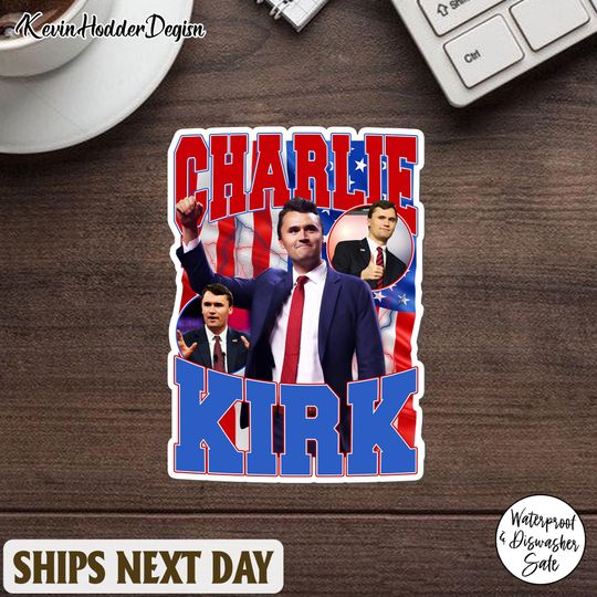 Discover Charlie Kirk A True Patriot Sticker/Car Magnet, Political Sticker/Car Magnet, I stand with Charlie Kirk Sticker/Magnet