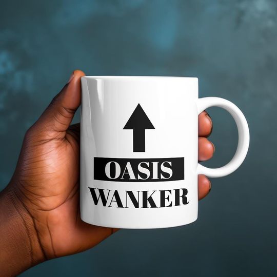 Discover Oasis inspired mug, Oasis fan mug, Oasis gift for him, Oasis gift for her, Funny Oasis mug, Noel Gallagher, Liam Gallagher, Oasis