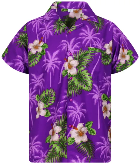 Discover Funky Hawaiian Small Flower Shirt for Men