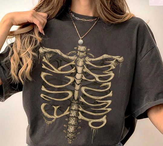 Discover Slightly Subtle Skeleton Halloween Shirt, Funny Halloween Shirt
