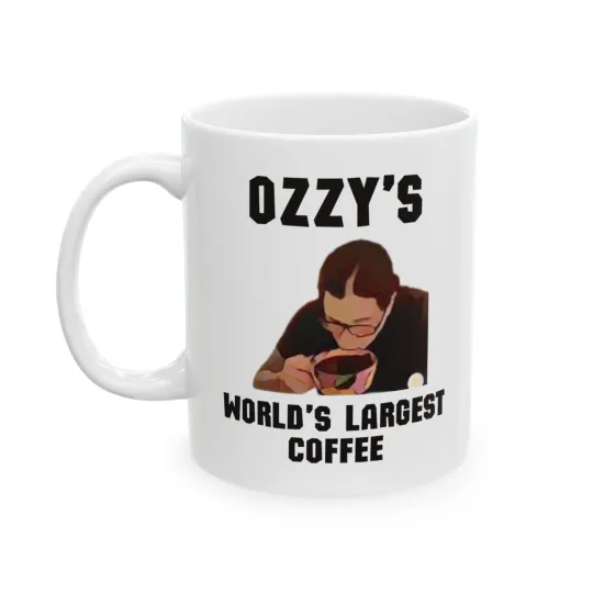 Ozzy Osbourne World's Largest Coffee Novelty 11oz Mug