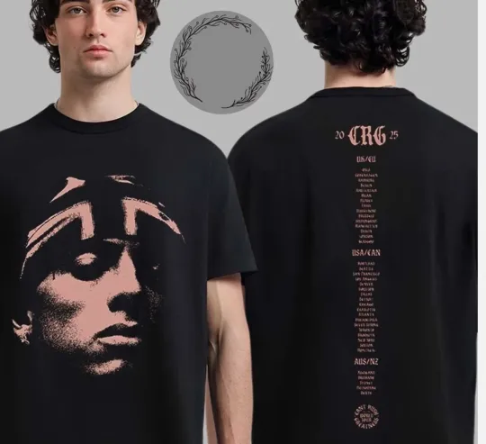 Discover Central Cee Can’t Rush Greatness 2025 World Tour T-Shirt