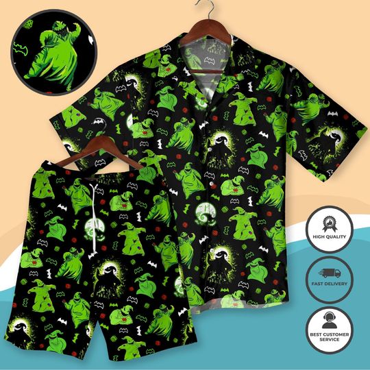 Oogie Boogie Halloween Hawaiian Shirt