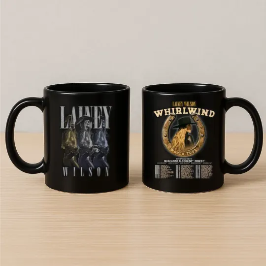 Lainey Wilson Whirlwind Tour 2025 Mug – Country Music Fan Gift