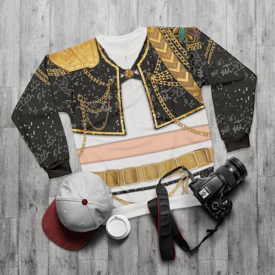 Kpop Girls Group Black Gold Long Sleeve Costume, IdoI Cosplay, K-Pop Outfit, Korea Group Fashion Apparel, Anime Fan Gift, Daughter Gifts