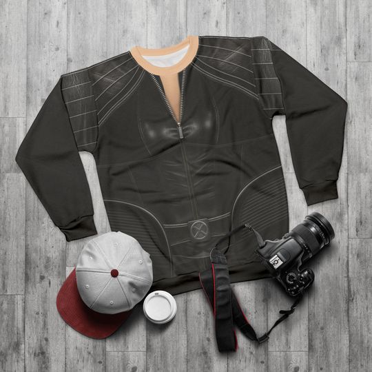 Rogue Fight Suit Long Sleeve Shirt, X-Men 2 Character Unisex Costume, Disney Marvel Cosplay, Comic-Con Outfits, Mutant Superhero Apparel