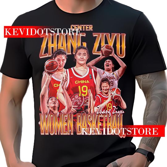 Zhang Ziyu Shirt Athlete Basketball Player t-shirt Bootleg Vintage Design