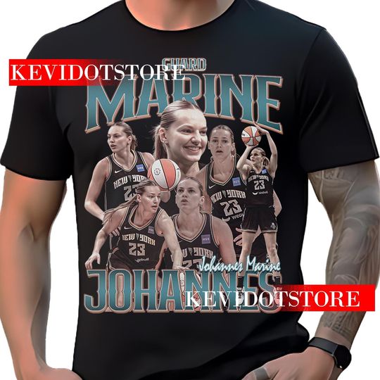 Marine Johannes Shirt: Bootleg Basketball Player Tee