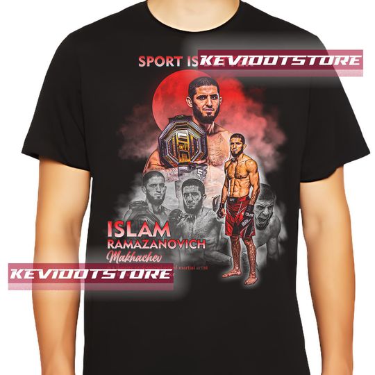 Islam Makhachev Shirt: Vintage Graphic Tee, MMA Fan Apparel