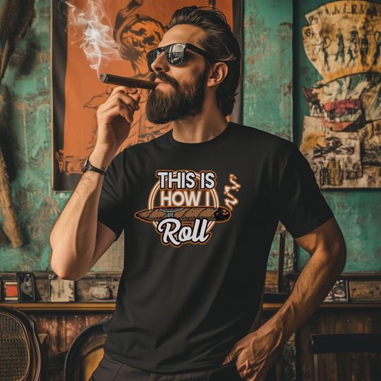 Discover Cigar Vintage Retro T-Shirt, Smoking Cigars Tee