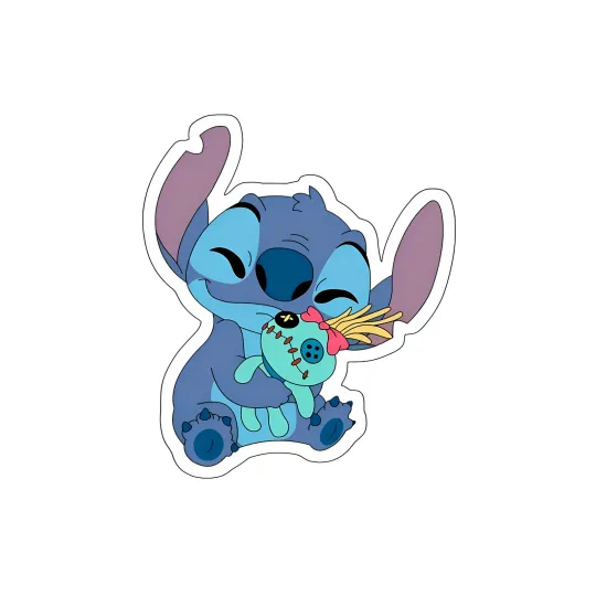 WATERPROOF Lilo and Stitch Tumbler Laptop Sticker HIGH QUALITY