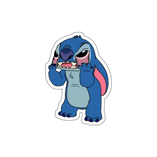 Discover WATERPROOF Lilo and Stitch Tumbler Laptop Sticker HIGH QUALITY