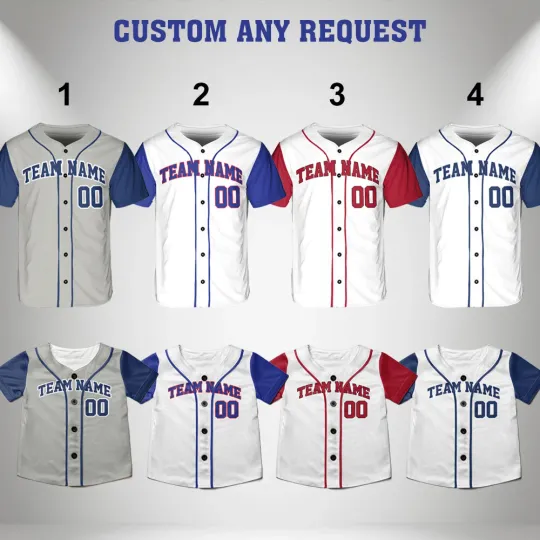 Discover Personalized Jerseys Baseball For Your Team, Baseball Jersey Uniform Family