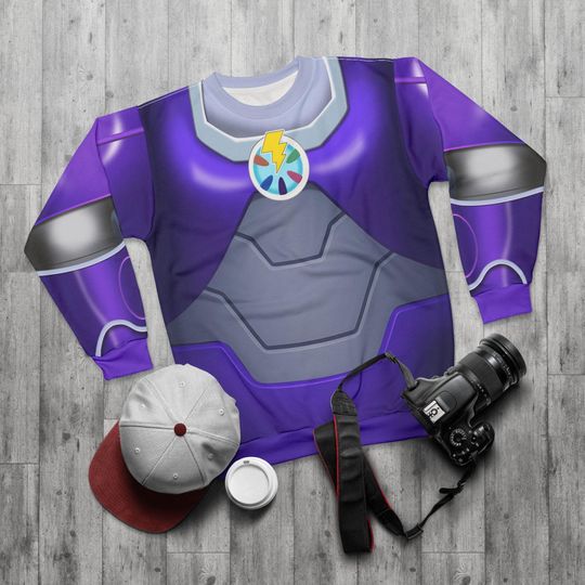 Hopper Robo Suit Long Sleeve Shirt, RoboGobo Inspired Character Costume, Disney Family Vacation Trip Cosplay, Disney Junior Fan Gift