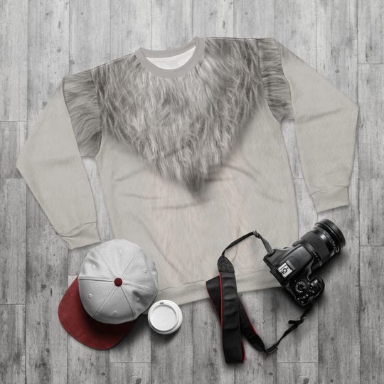 Kiros Long Sleeve Shirt, Mufasa Inspired Character Costume, White Lion Cosplay, Pride Lands Outfit, Animal Kingdom Apparel, Lion King Family