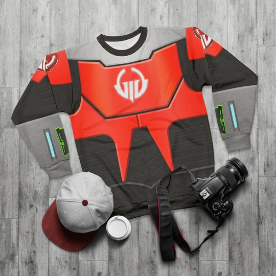 Discover Miles Callisto Long Sleeve Shirt, Mission Force One Cosplay, Disney Junior Animated Series Costume, Miles from Tomorrowland Outfits