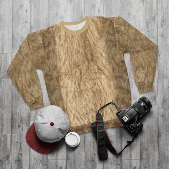 Discover Kid Scar Long Sleeve Shirt, Mufasa Inspired Character Costume, Taka Cosplay, Pride Rock Outfit, Animal Kingdom Apparel, Disney Lion Family