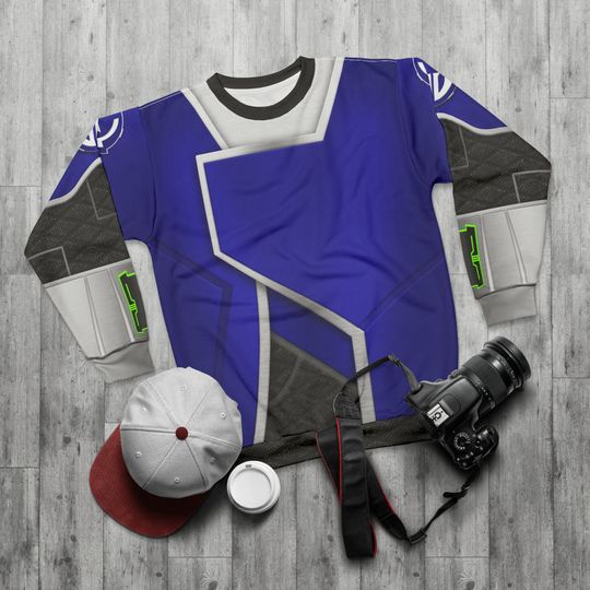 Mirandos Ariellian Long Sleeve Shirt, Mission Force One Cosplay, Disney Junior Animated Series Costume, Miles from Tomorrowland Outfits