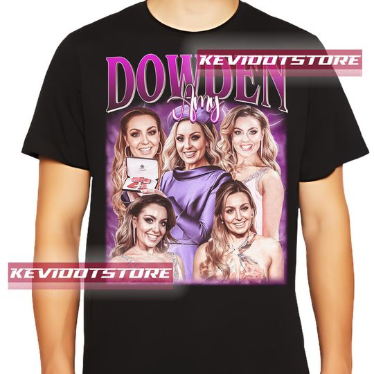 Discover Amy Dowden Dancer Shirt Vintage Retro Classic Graphic Tee Bootleg Bestseller Unisex Custom Shirt
