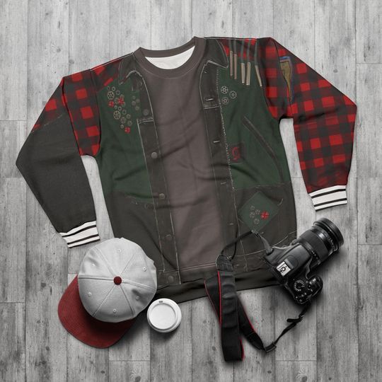 Z-O-M-B-I-E-S 4, Zed Necrodopolis 3D Sweater, Disney Zombies 4 Cosplay, Dawn of the Vampires Inspired Costume, Movie Halloween Outfit