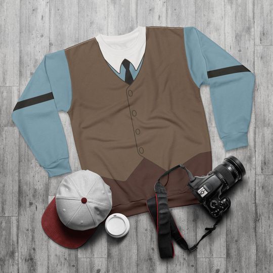 Jim Dear 3D Sweater, Lady and the Tramp Costume, Cartoons Cosplay, Disney World Sweater, Disneyland Sweatshirt, Cosplayer Gift