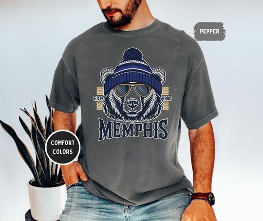 Discover Memphis Basketball Fan Shirt, Vintage Sports Tee, Memphis Basketball Fan Gift