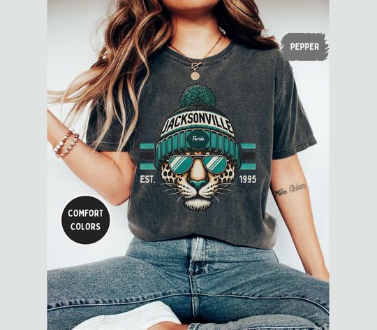 Vintage Jacksonville Football T-shirt, Sports Tee, Game Day Shirt