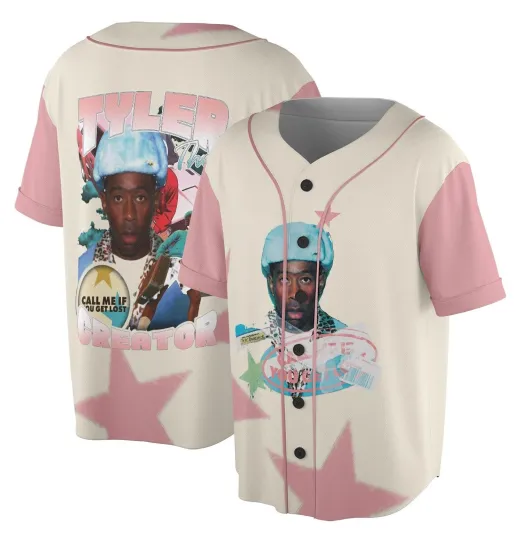 Vintage Tyler, the Creator Baseball Jersey