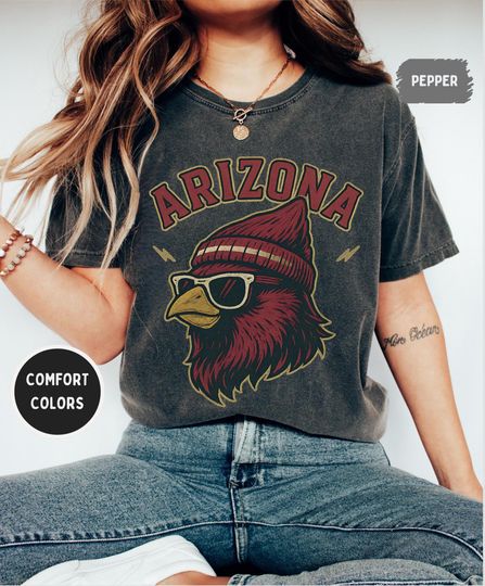 Discover Vintage Arizonna Football T-shirt, Sports Fan Gift, Gameday Football tee
