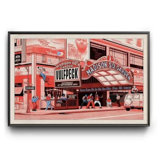 Discover Vulfpeck Sept 13, 2025 New York, NY Tour poster