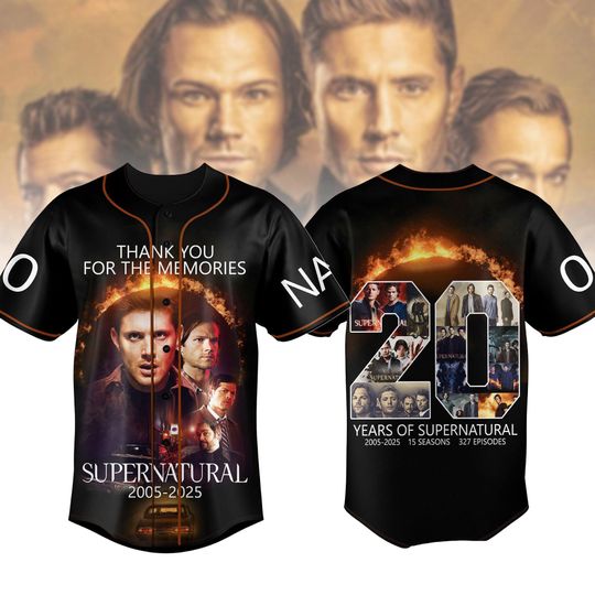 Discover Supernatural Baseball Jersey, Winchester Brother Baseball Shirt, Dean Winches Jersey