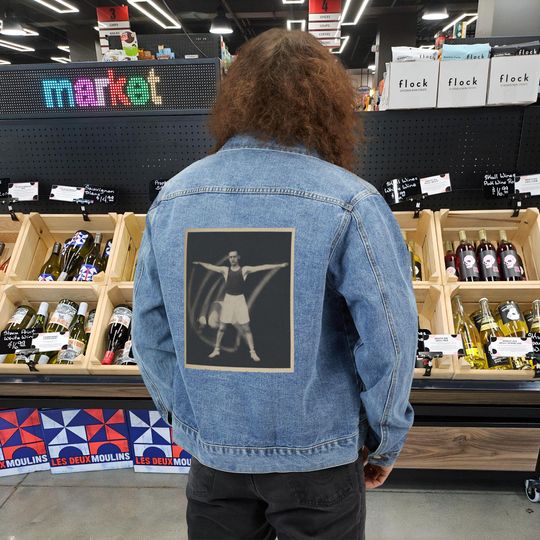 Discover Men's Denim Trucker Jacket for Casual and Sportswear